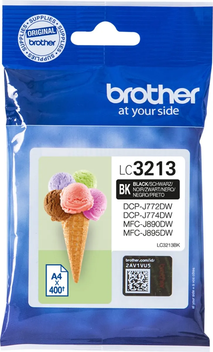 Brother LC-3213BK Inktcartridge Zwart - XL