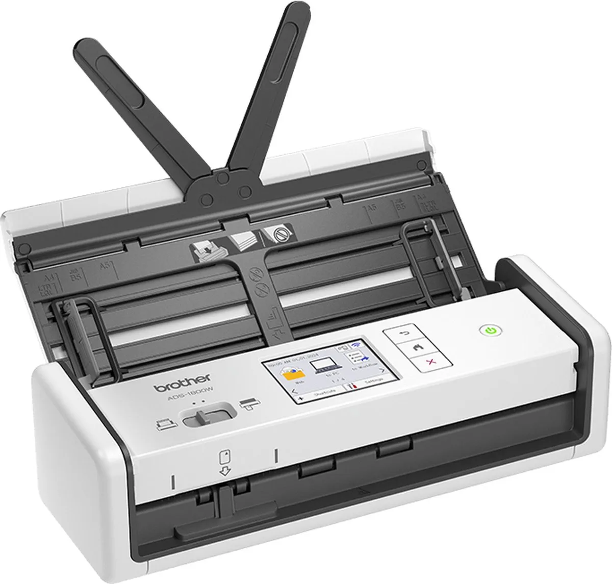 Brother ADS-1800W ADF-scanner 1200x1200 DPI - A4 - Wit