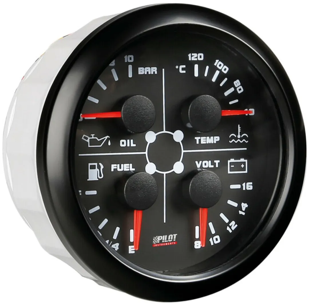 Lampa 4-in-1 Manometer 85mm