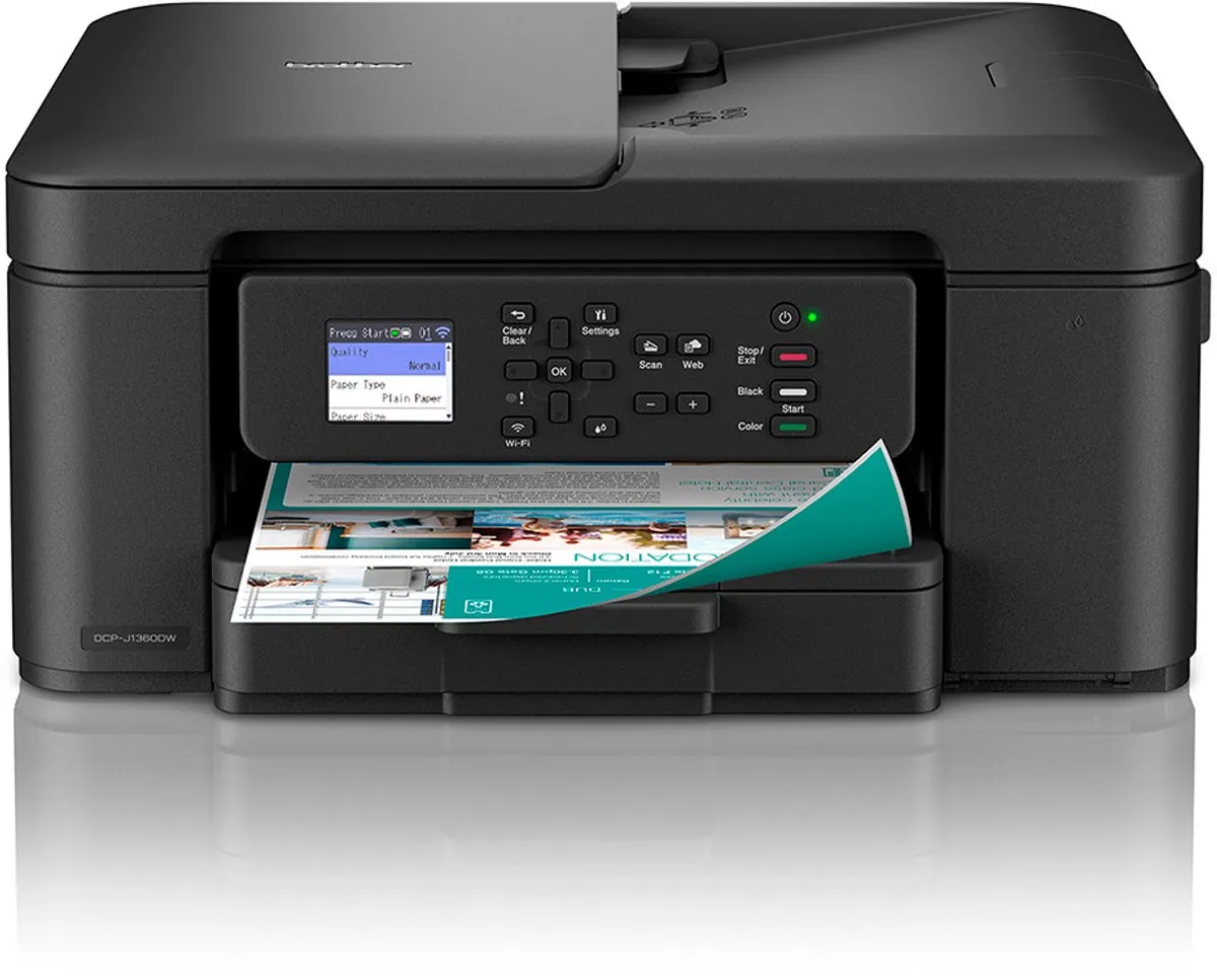 Brother DCP-J1360DW Multifunctionele Inkjetprinter - Zwart