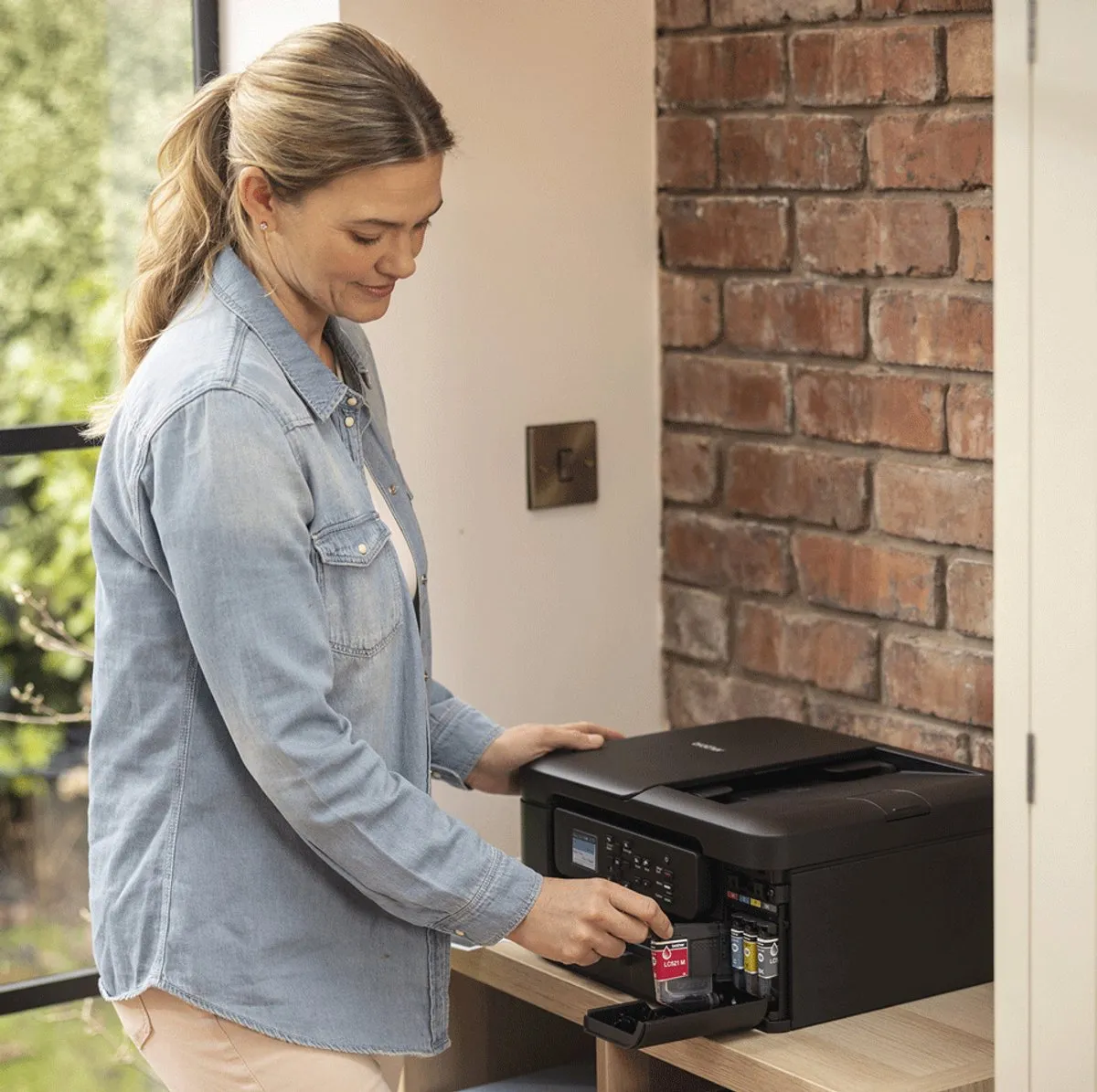 Brother DCP-J1360DW Multifunctionele Inkjetprinter - Zwart