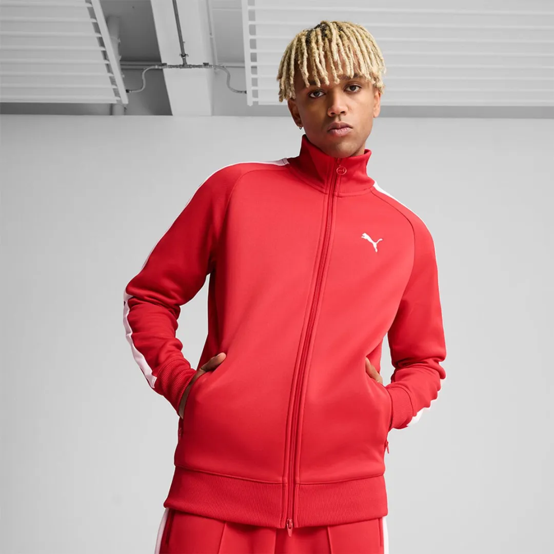 PUMA T7 Always On Track Sweatshirt - L - For All Time Red