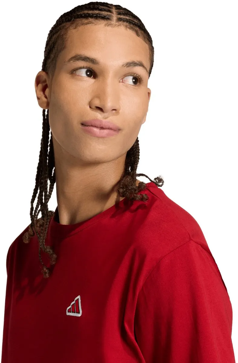 adidas T-shirt Heren Color Icon Graphic Rood M