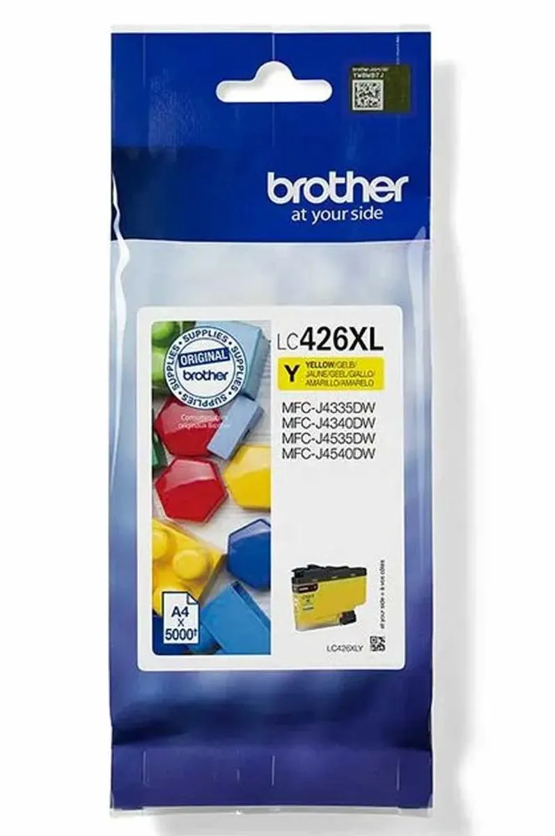 Brother LC-426XLY XL Inktcartridge - Geel