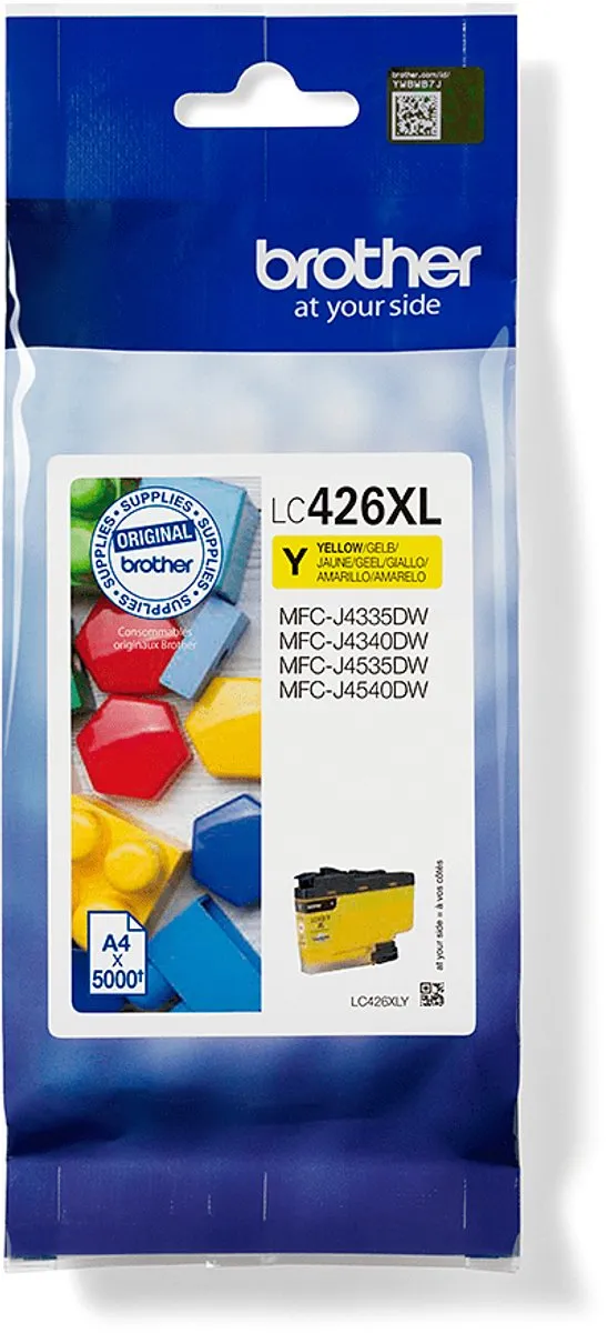 Brother LC-426XLY XL Inktcartridge - Geel