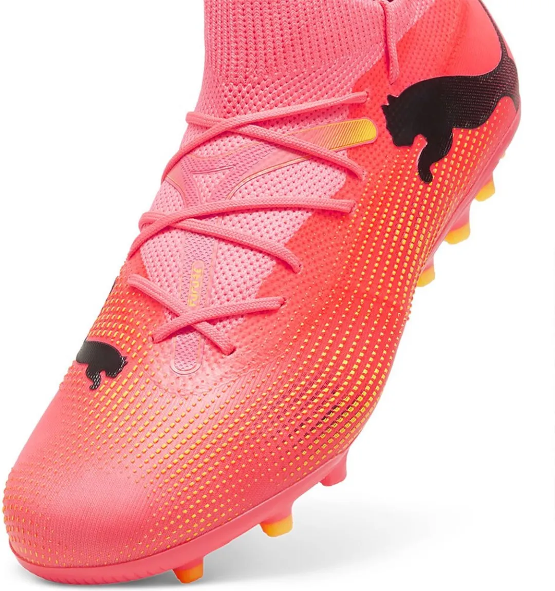 PUMA Future 7 Match Mg Voetbalschoenen - EU 42 - Sunset Glow