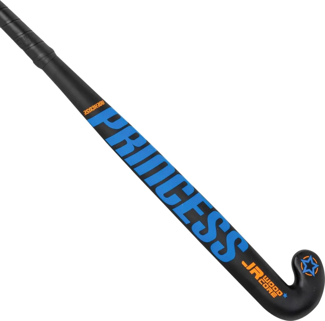 Princess Woodcore Hockysticks Junior Black/Blue