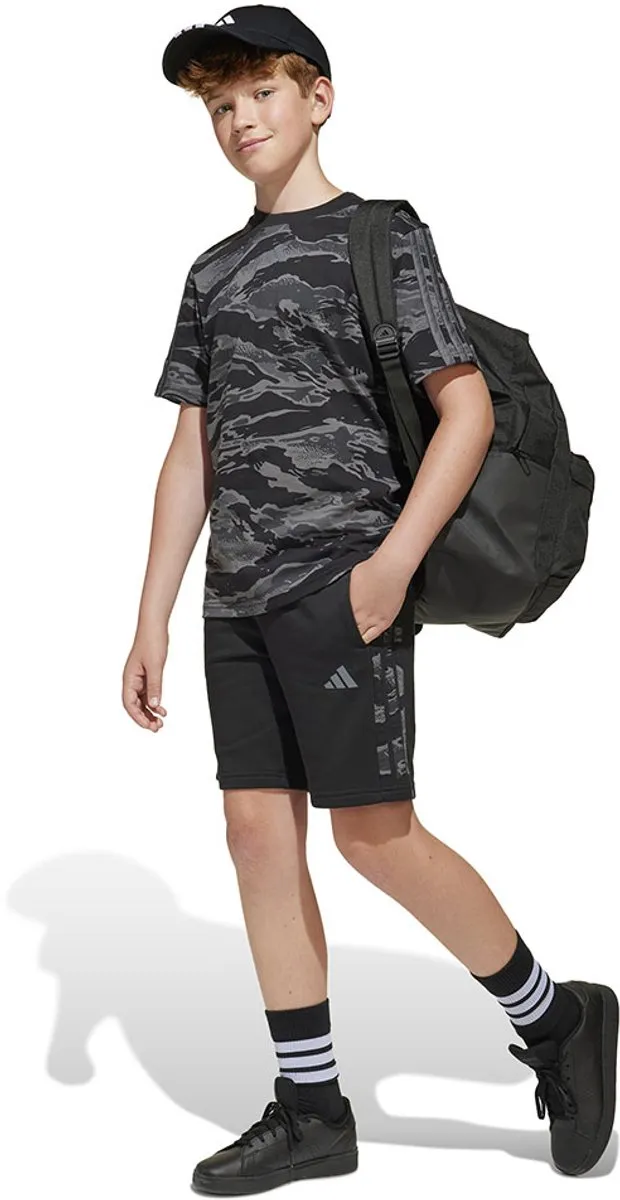 adidas Sportswear Camo Short JC7498 - 140 - Zwart