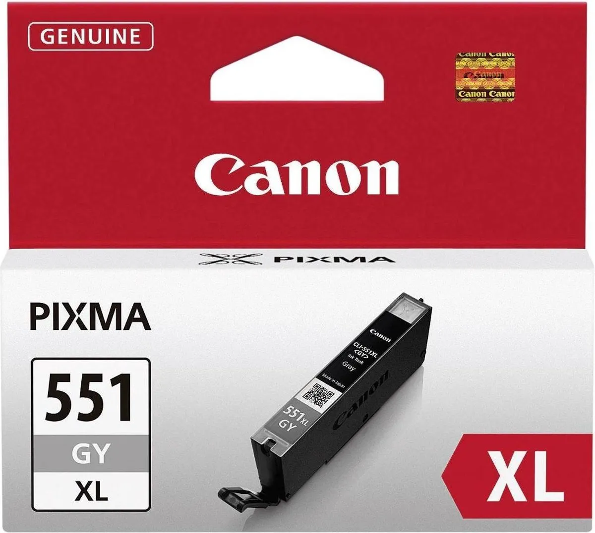 Canon CLI-551XL Inktcartridge Grijs