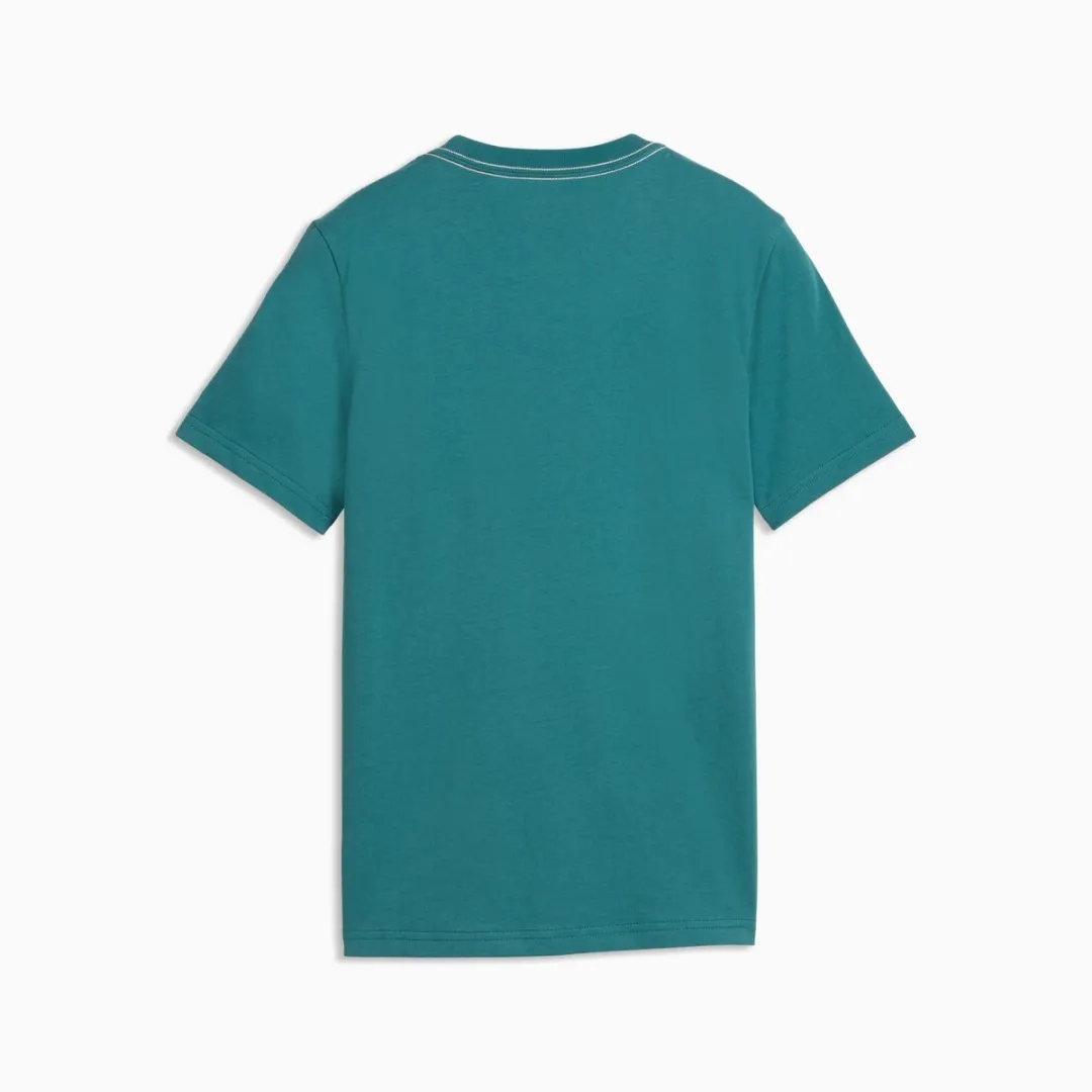 PUMA Mid90s Graphic Tee Kinder - 140 Groen