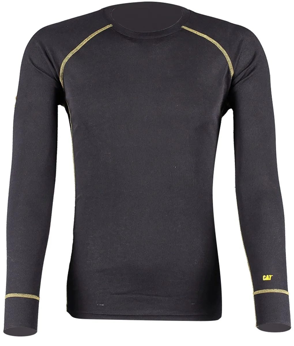 Caterpillar Heren Thermoshirt Lange Mouw - Maat M - Zwart - afbeelding 6 van 6