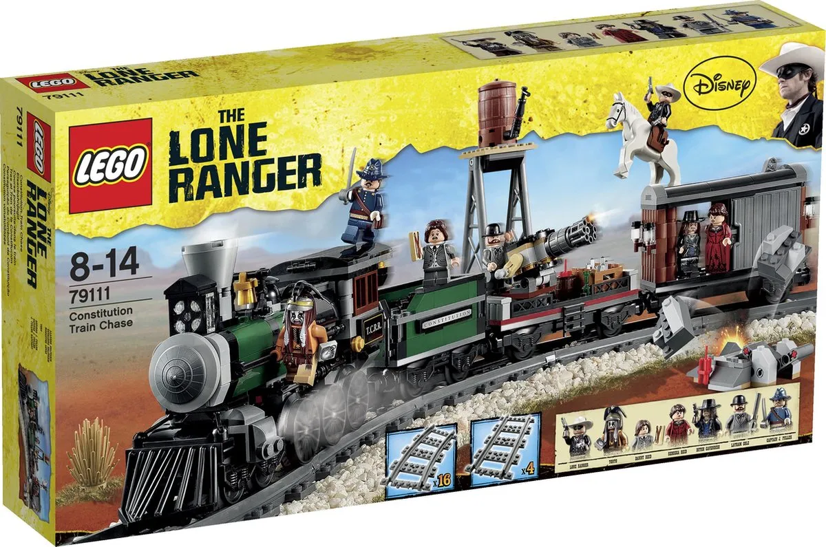 LEGO Lone Ranger Treinachtervolging 79111