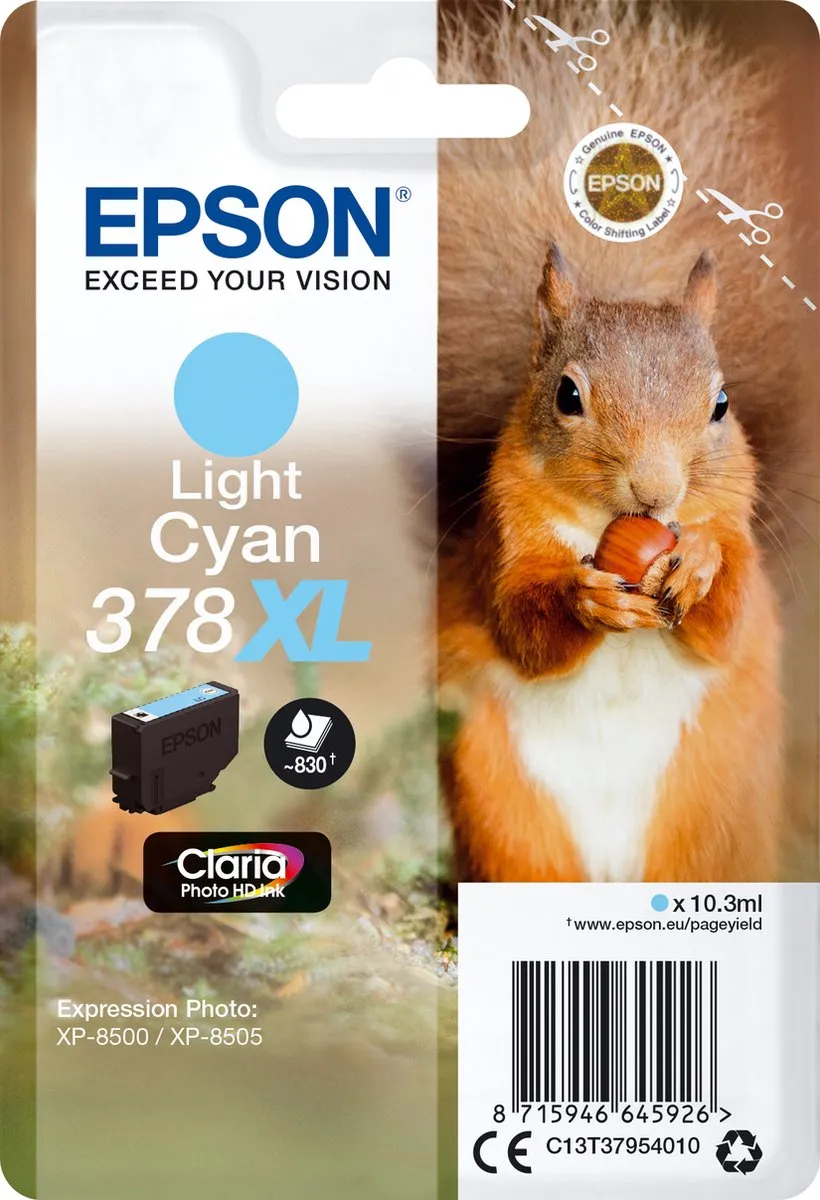 Epson Claria Photo HD Light Cyan C13T37954020