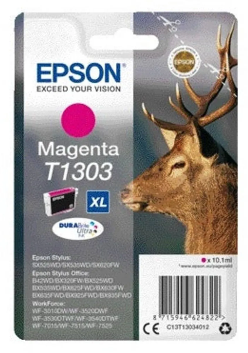 Epson T1303XL Magenta Inktcartridge - 10.1ml