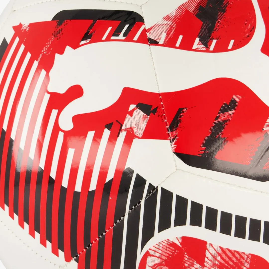 PUMA IndividualLIGA Graphic Voetbal - Maat 5 - Rood/Wit