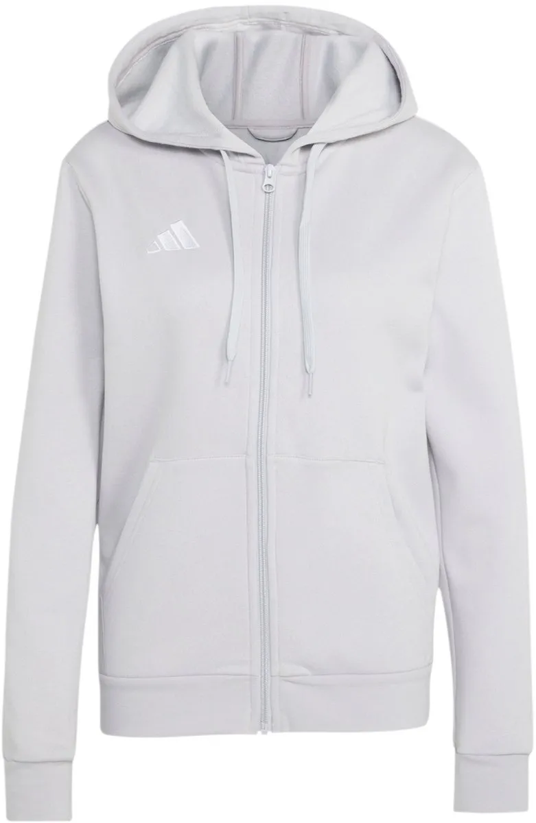 adidas Entrada 26 Full Zip Hoodie - Grijs