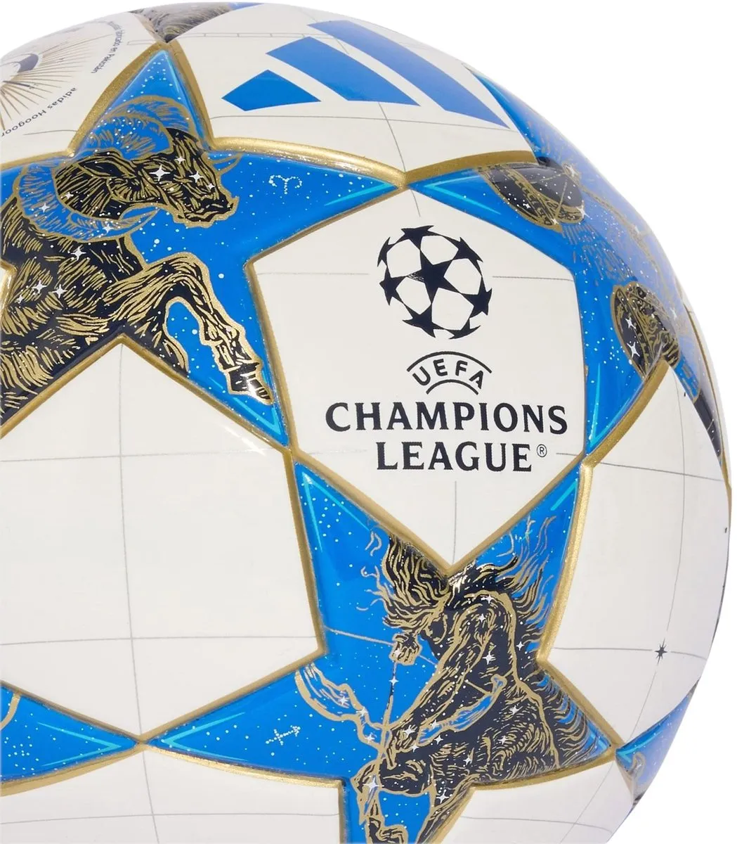 adidas UCL Competition 25/26 Voetbal - Maat 1 - Wit/Goud/Blauw