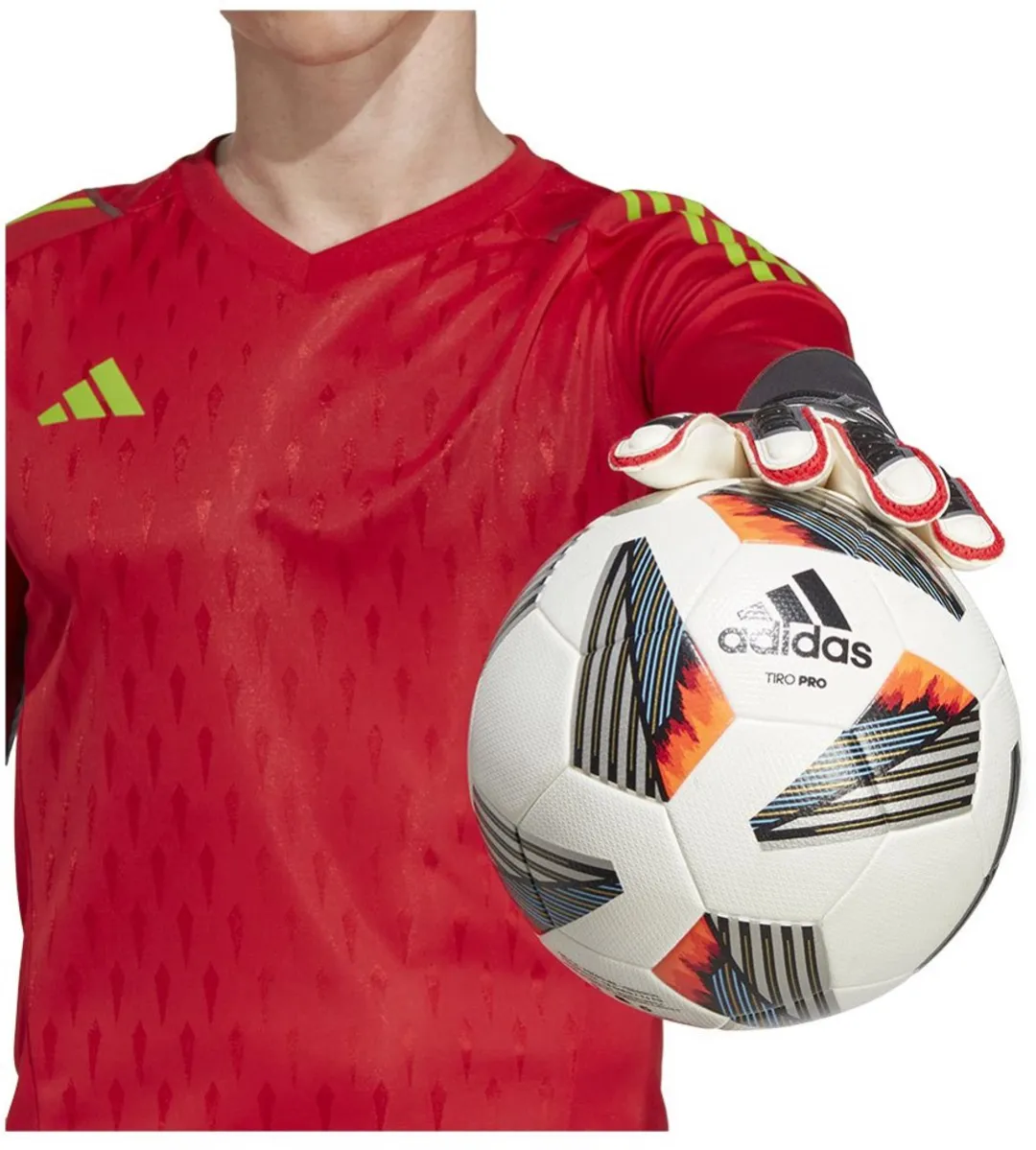adidas Performance Tiro Pro Handschoenen HN5611 - Zwart - Maat 9