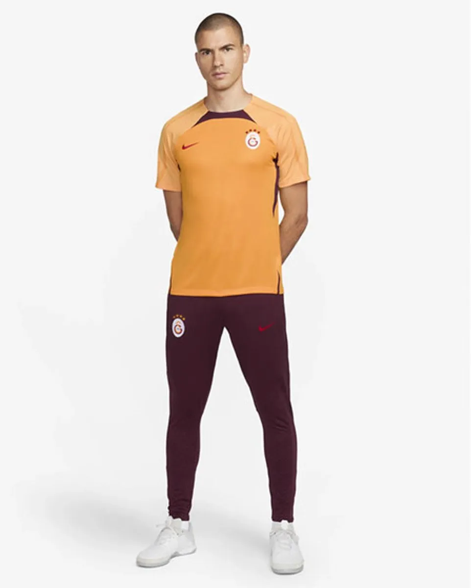 Nike Galatasaray Strike Top 2023/2024 - Heren M - Oranje