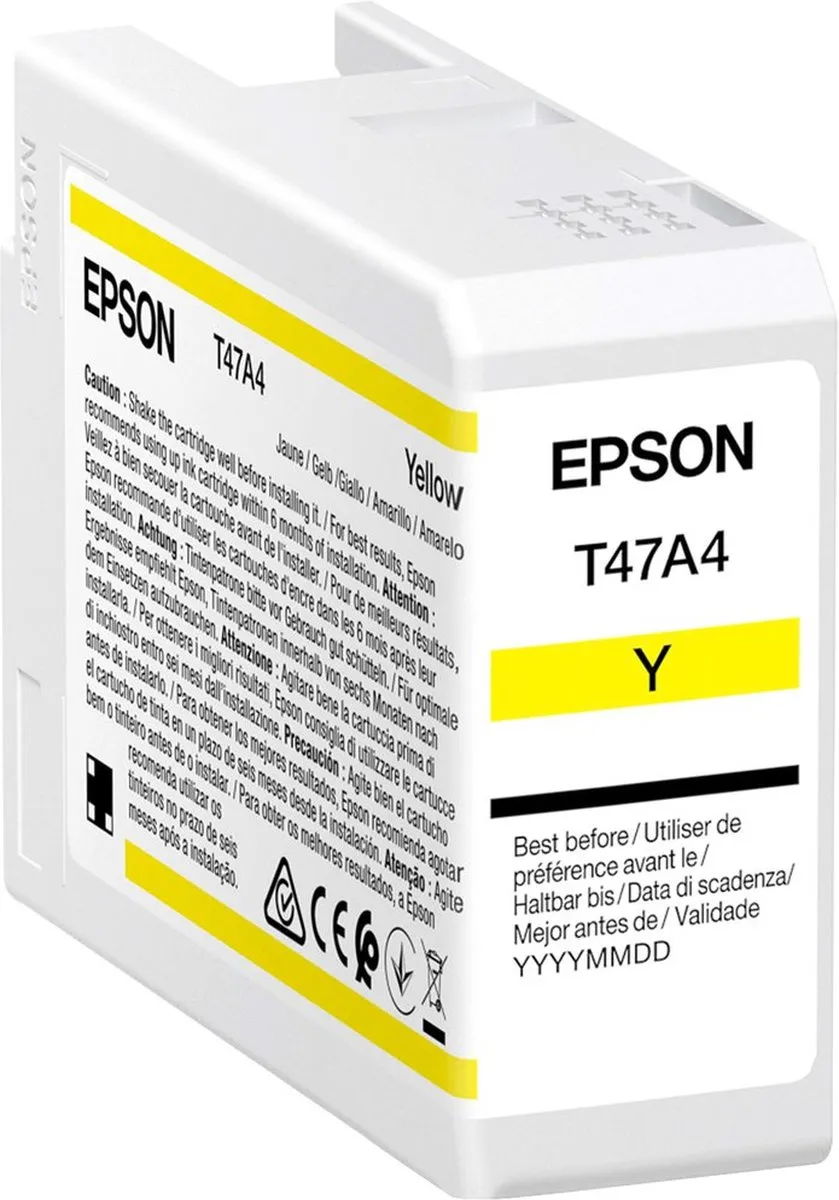 Epson C13T47A400 Inktcartridge Geel - 50ml