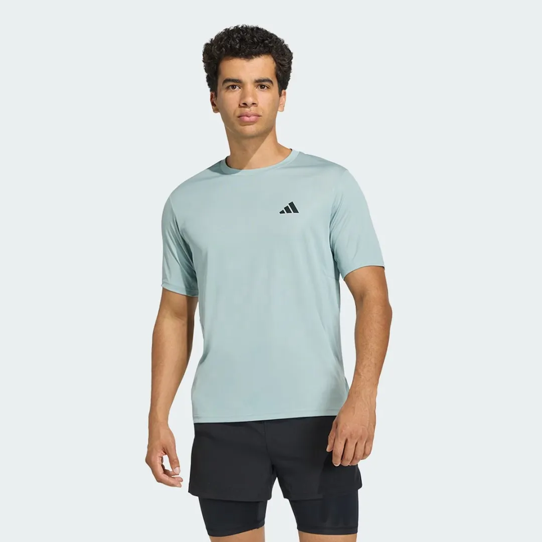 adidas Workout Essentials Base Shirt Heren - S - Blauw