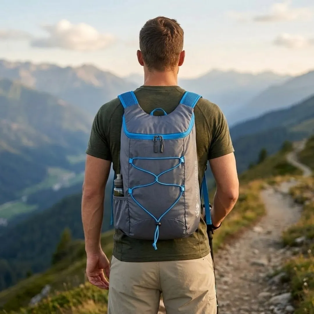 NuveX Opvouwbare Sport Rugzak - Grijs