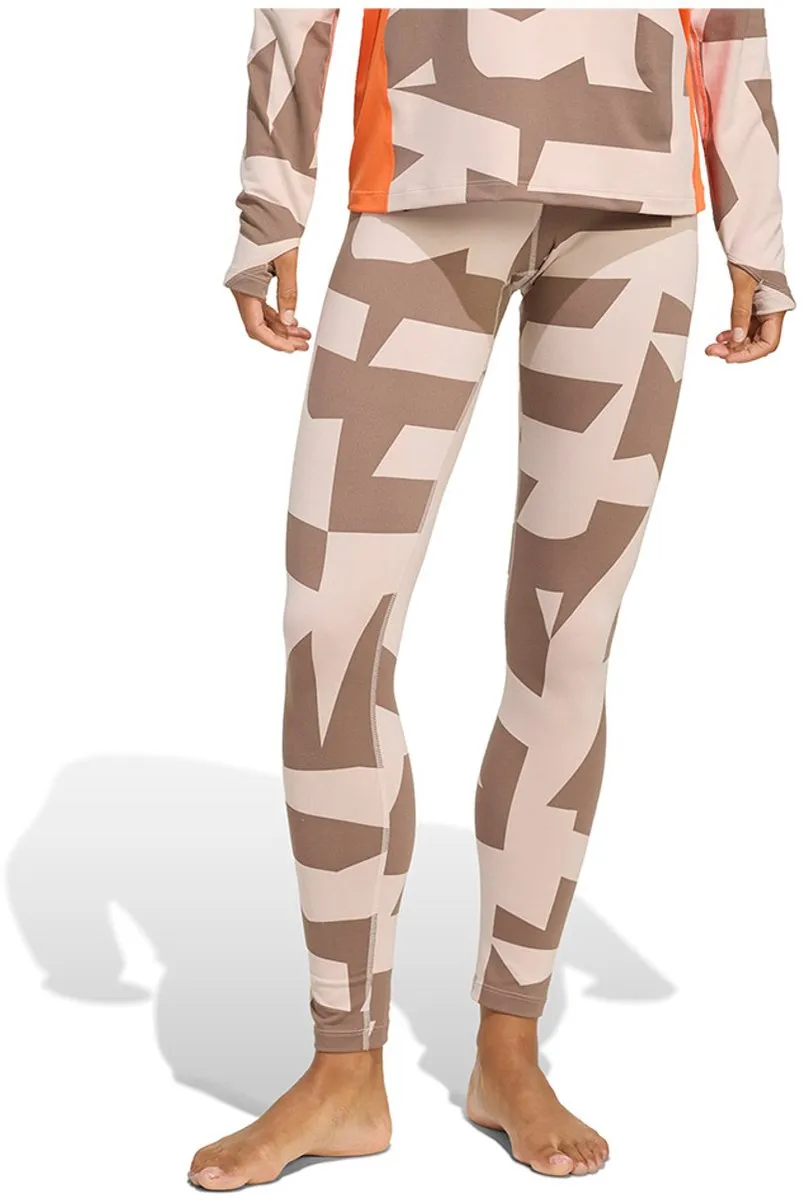 Adidas Multi Synthetic Base Layer Leggings XS