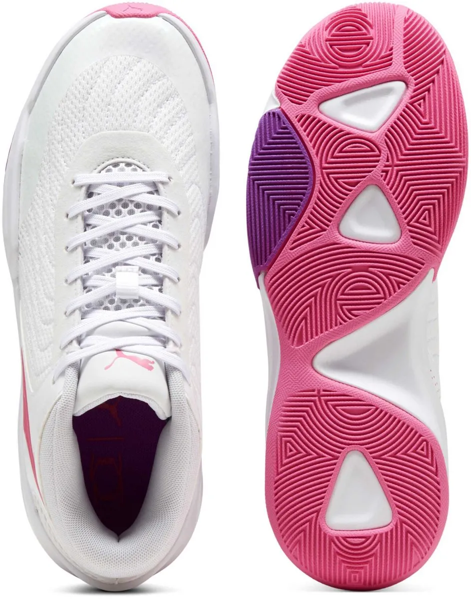PUMA Court Pro 2 Metallic Basketbalschoenen - 45 - Roze - afbeelding 6 van 6