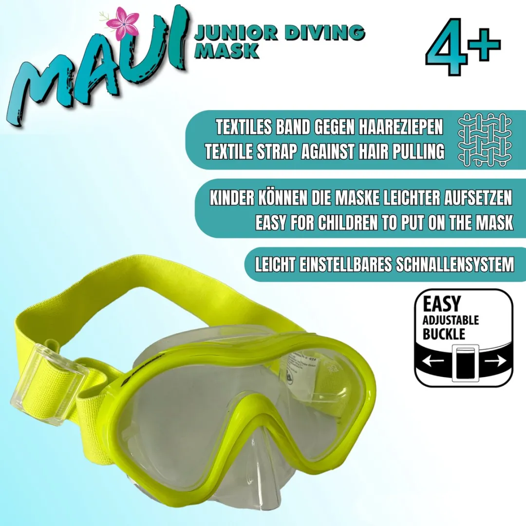 Schildkröt Maui Duikbril - Kinderen - Meerkleurig