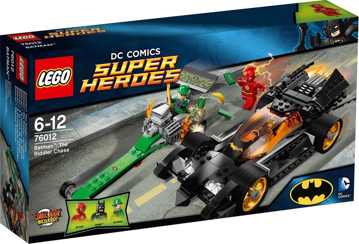 LEGO Super Heroes The Riddler Achtervolging 76012