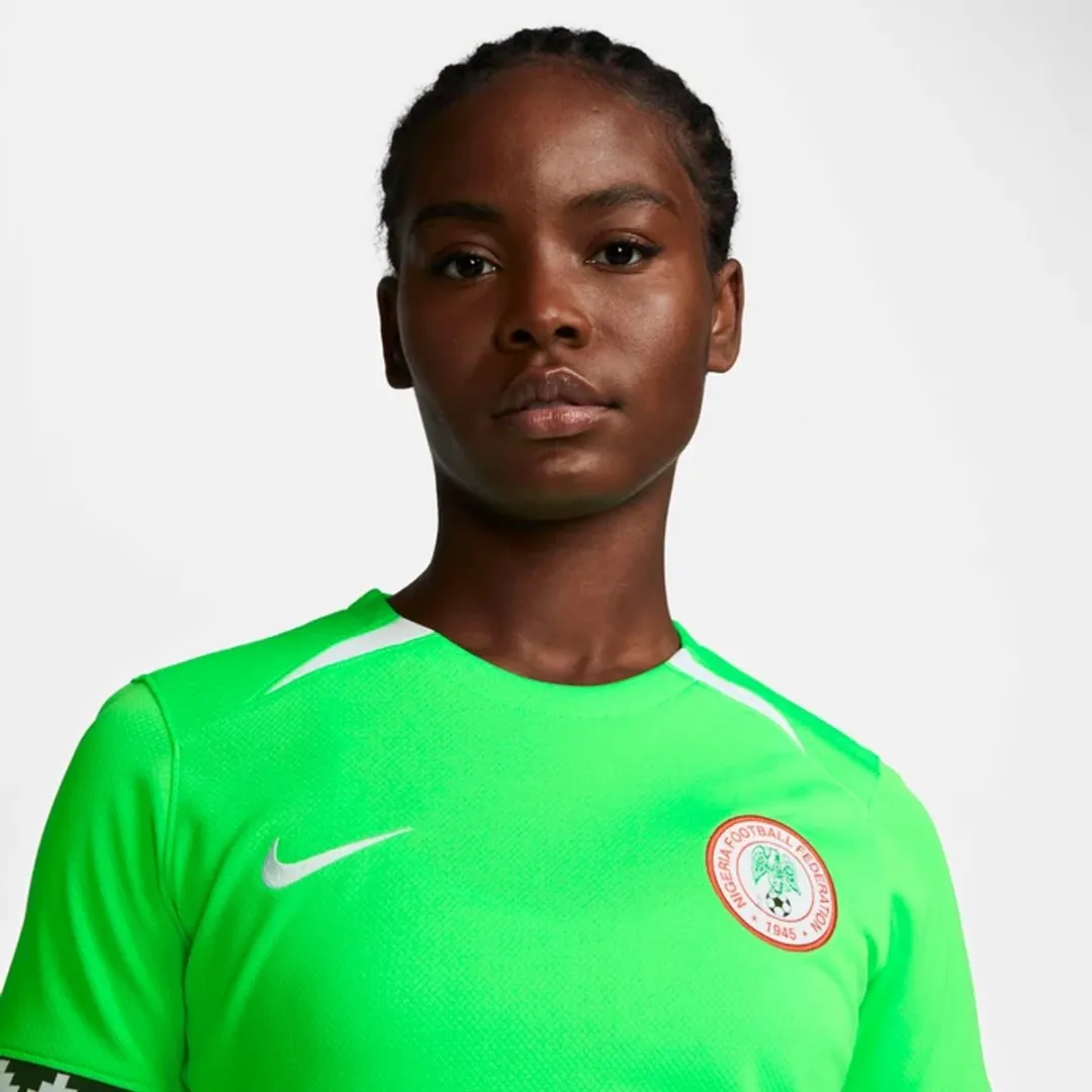 Nike Nigeria 2023 Thuisshirt Dames - Maat M - Groen