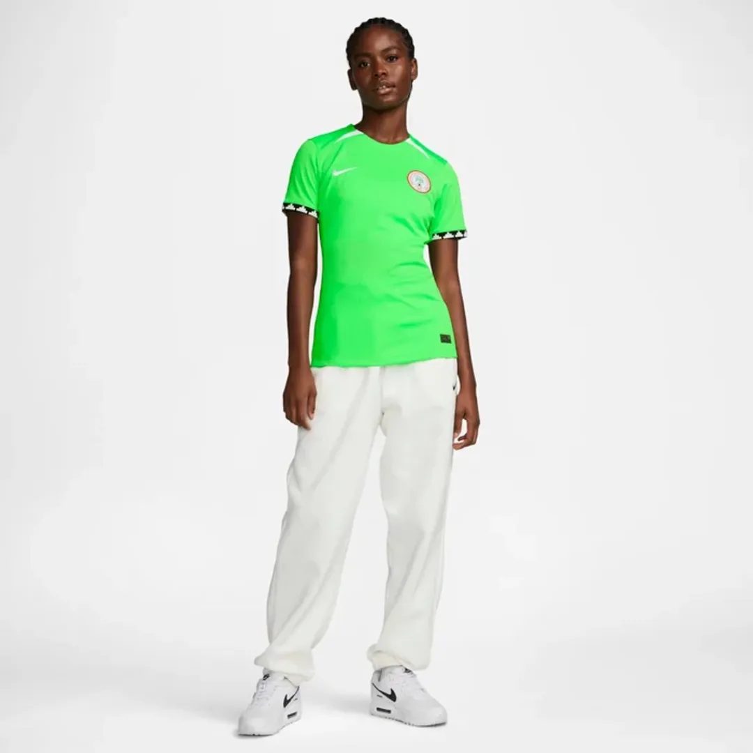 Nike Nigeria 2023 Thuisshirt Dames - Maat M - Groen