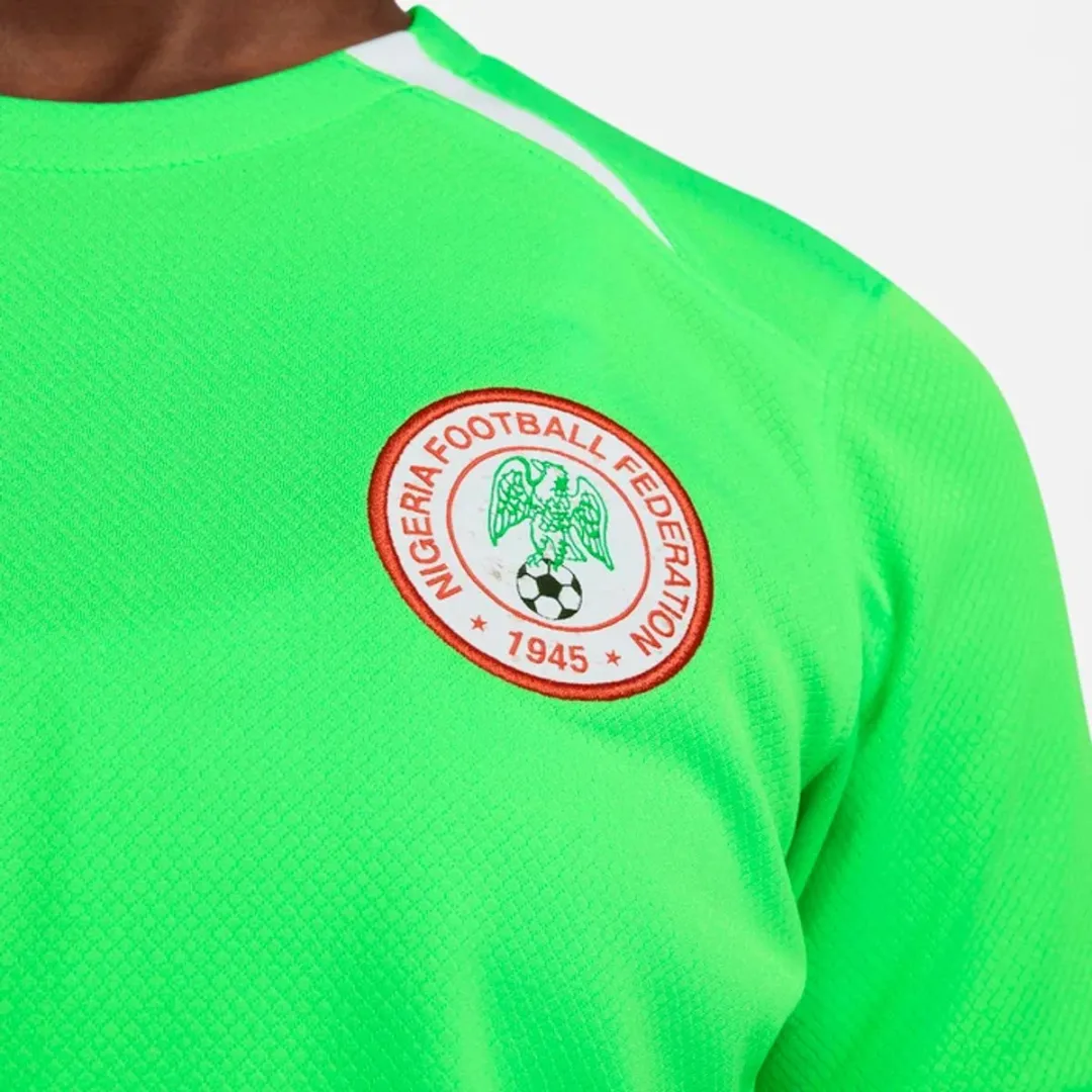 Nike Nigeria 2023 Thuisshirt Dames - Maat M - Groen