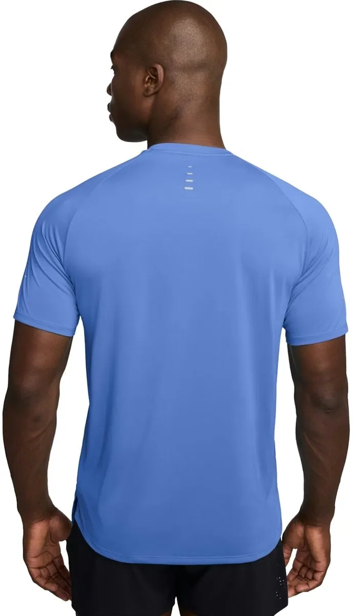 Nike Stride Dri-FIT Heren Training T-shirt Hv5203-494 - XXL - Blauw