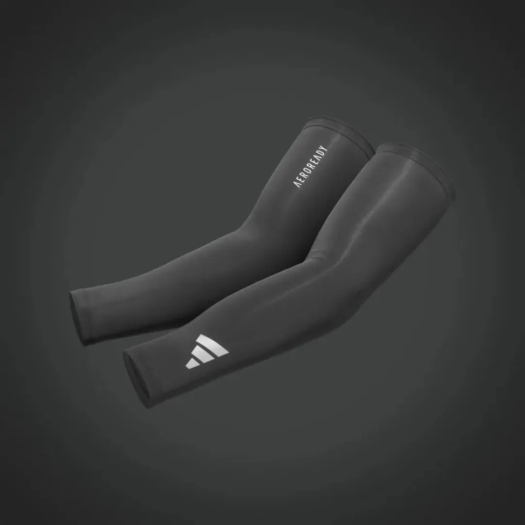 adidas Aeroready Compression Armwarmers - Zwart L/XL