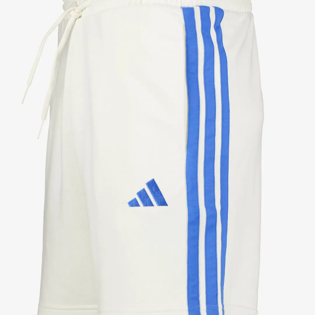 Adidas M 3S FT Heren Sportshort - Wit - Maat S