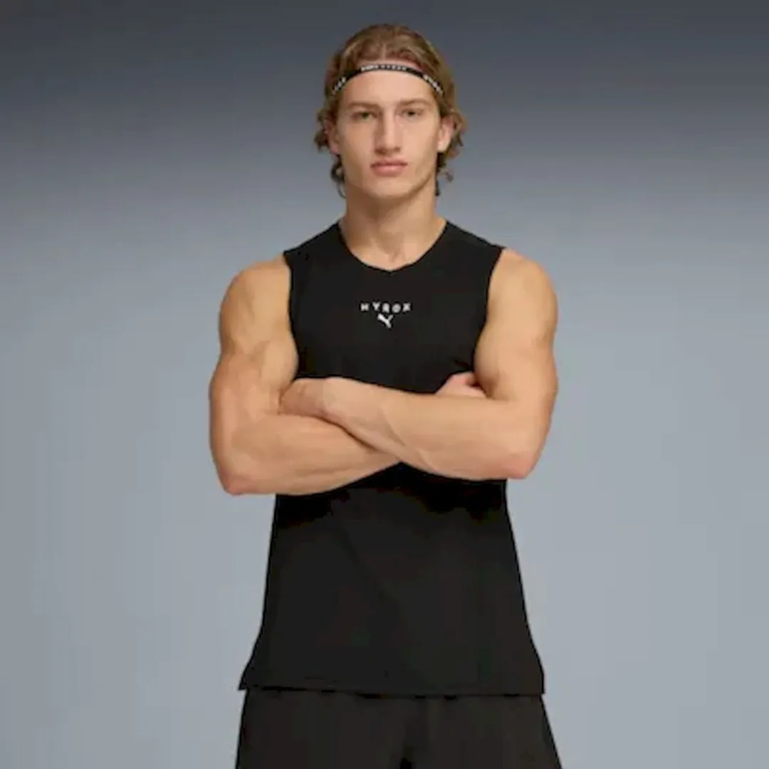 PUMA Hyrox Drylite Tanktop L - Zwart