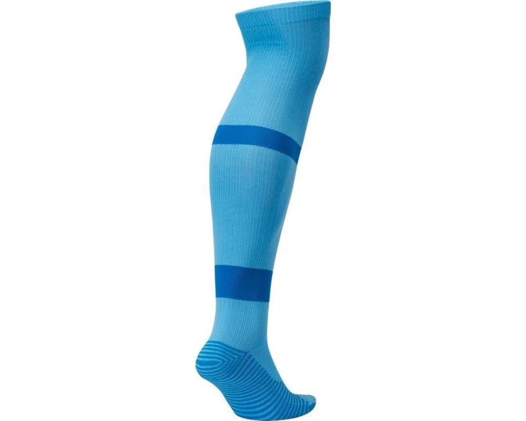Nike Matchfit Voetbalkousen Lichtblauw - Maat 43