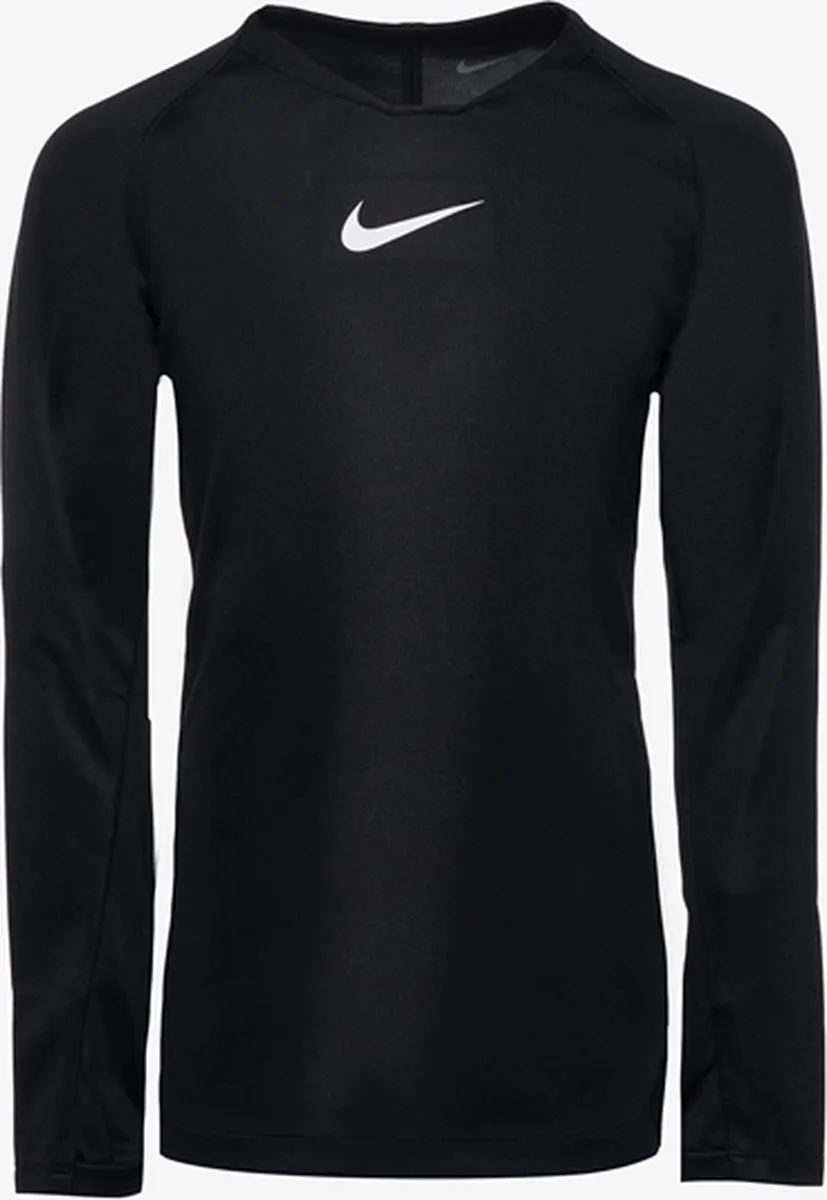 Nike Dry Park First Layer Sportshirt 140 - Zwart