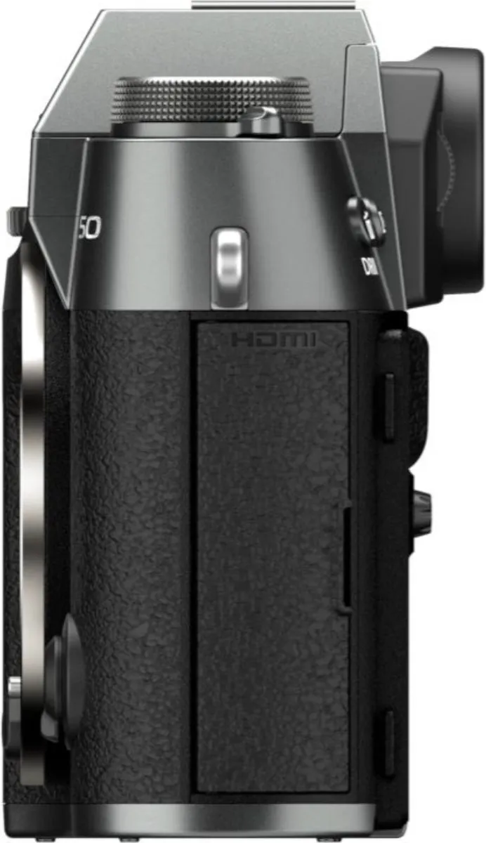 Fujifilm X-T50 - Systeemcamera - Body - Charcoal Silver