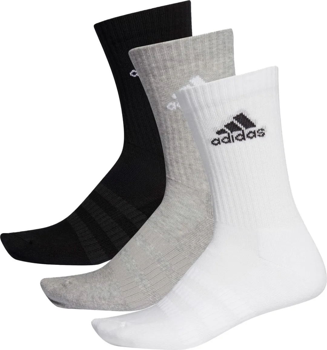adidas Cushion Crew 3-Pack Sokken 40-42