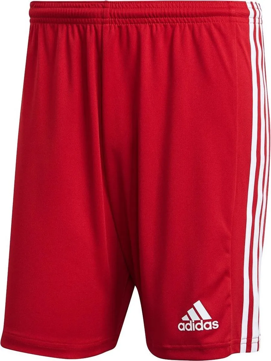 adidas Squadra 21 Short Heren XXL - Rood/Wit