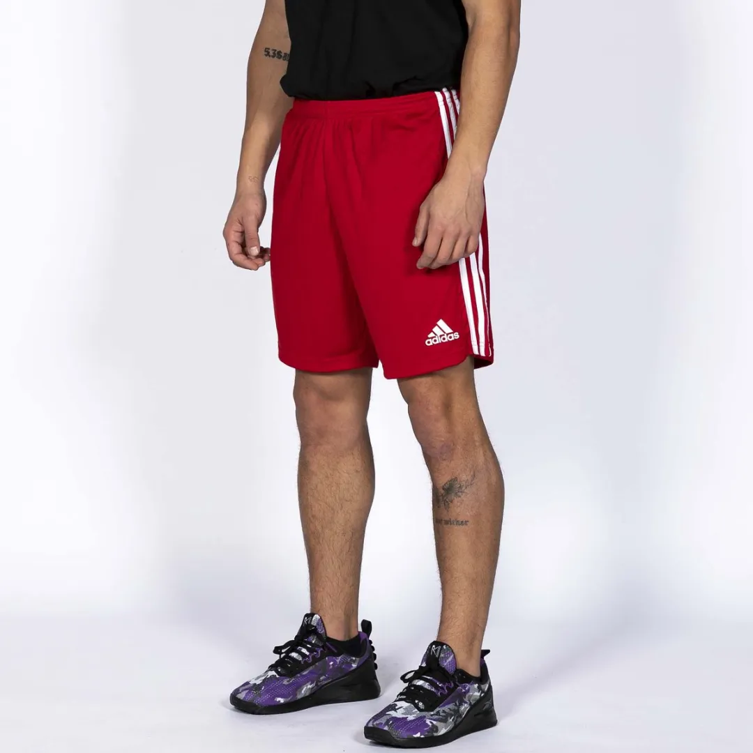 adidas Squadra 21 Short Heren XXL - Rood/Wit