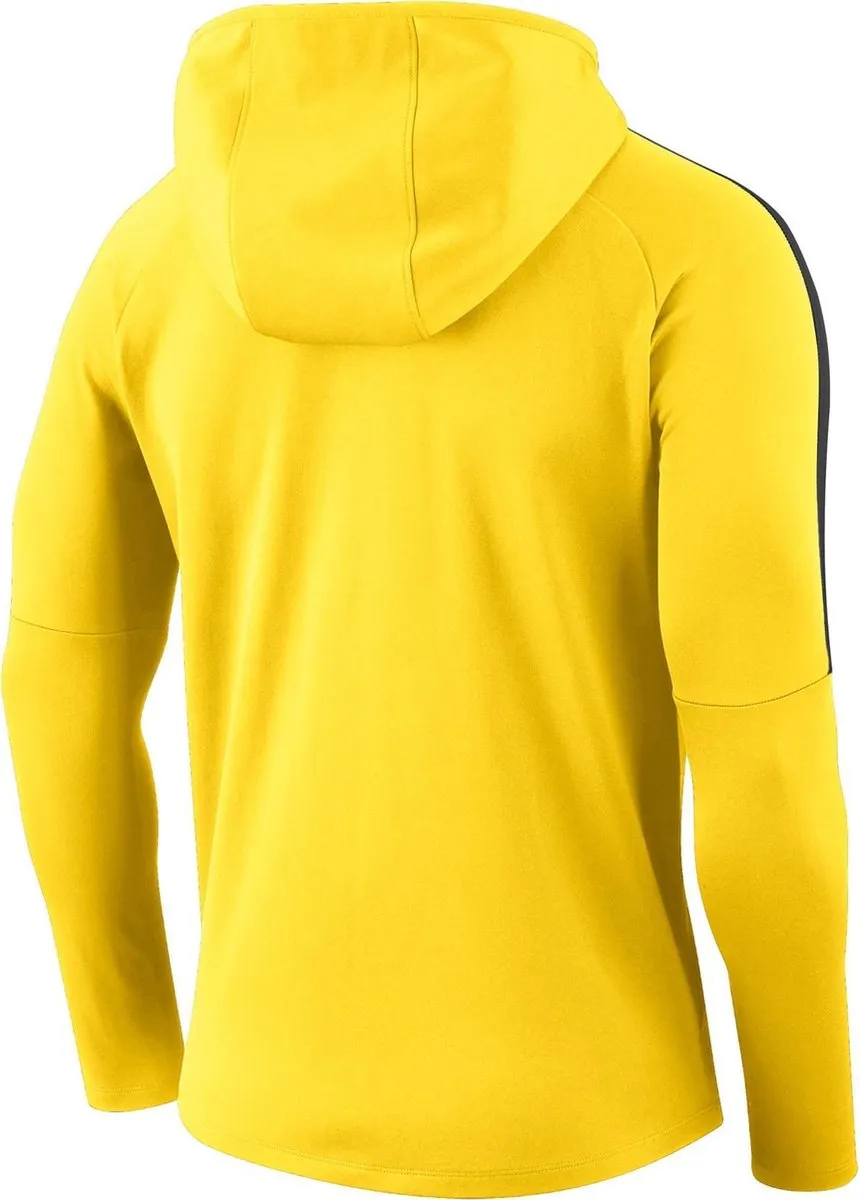 Nike Academy 18 Sweater Met Kap - Geel M