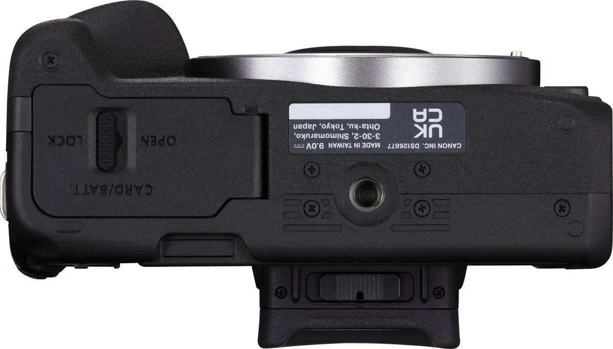 Canon EOS R50 Systeemcamera - 24,2 MP - 4K Video - Zwart - afbeelding 6 van 6