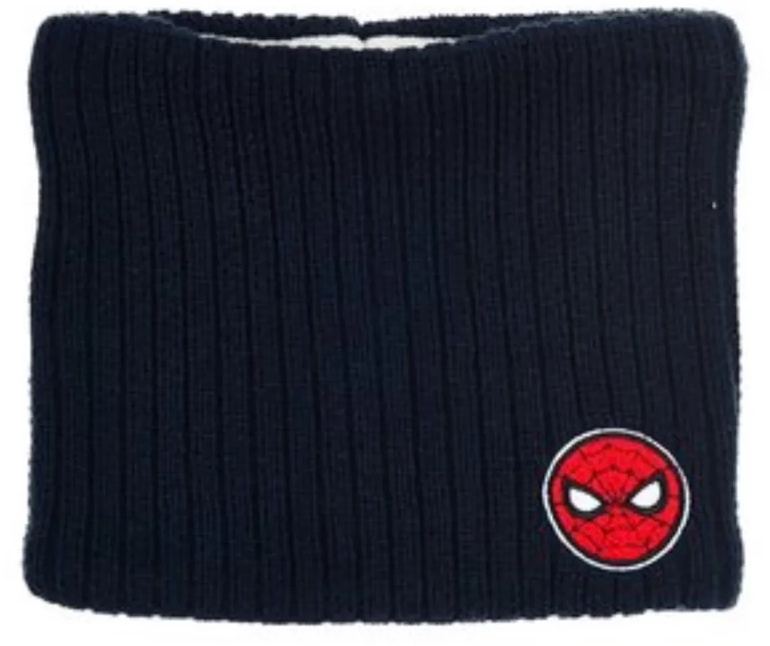 Marvel Spider-Man Dikke Halswarmer Navy - Gevoerd