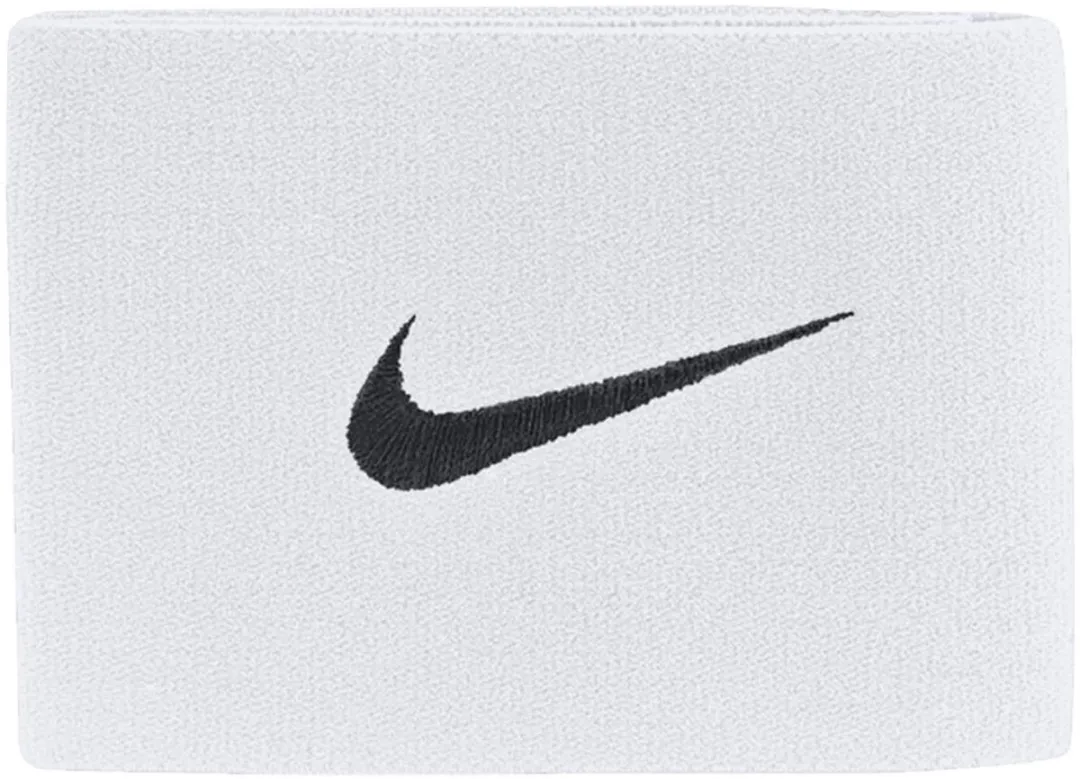 Nike Guard Stay II Sokophouders - 2 Stuks - Wit/Zwart