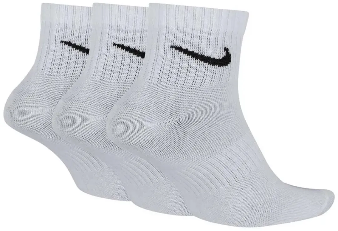 Nike Everyday Lightweight Ankle Sokken SX7677-100 - Wit