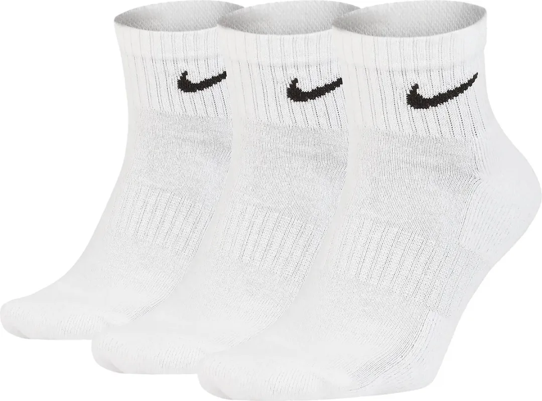 Nike Everyday Lightweight Ankle Sokken SX7677-100 - Wit
