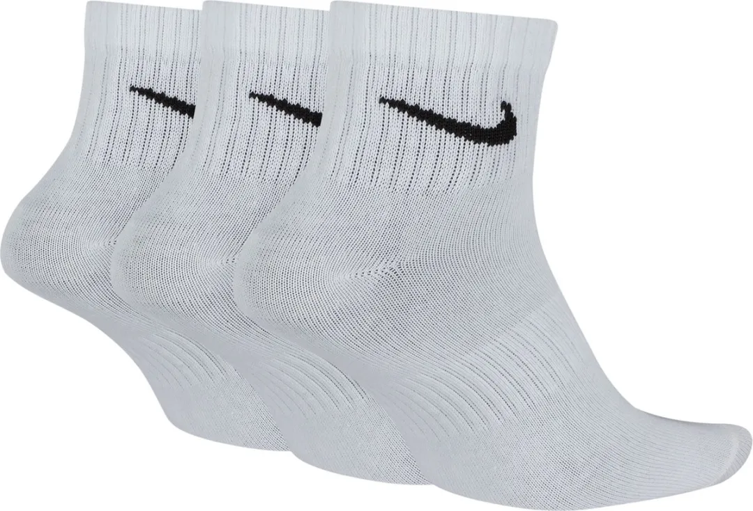 Nike Everyday Lightweight Ankle Sokken SX7677-100 - Wit